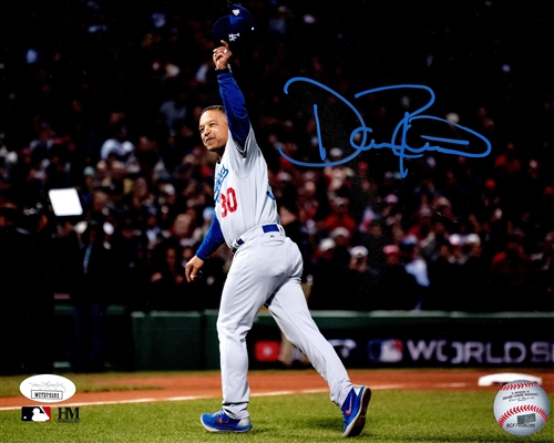 DAVE ROBERTS SIGNED 8X10 LA DODGERS PHOTO #1 - JSA