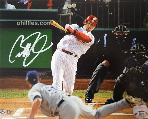 GEOFF JENKINS SIGNED 8X10 PHILLIES PHOTO #1