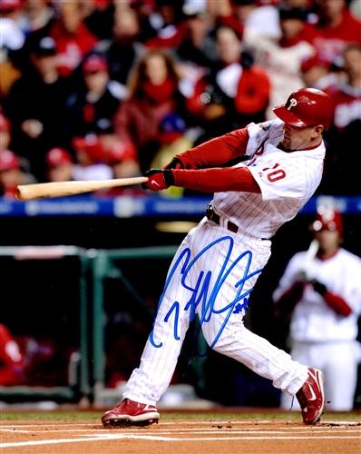 GEOFF JENKINS SIGNED 8X10 PHILLIES PHOTO #2