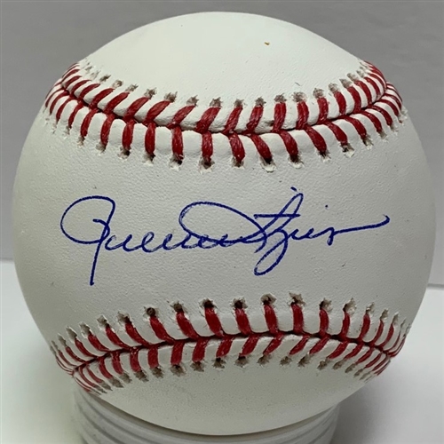 ROLLIE FINGERS SIGNED OFFICIAL MLB BASEBALL - BREWERS - JSA