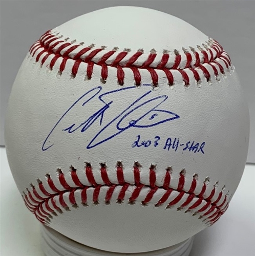 GEOFF JENKINS SIGNED OFFICIAL MLB BASEBALL W/ 2003 ALL STAR - JSA