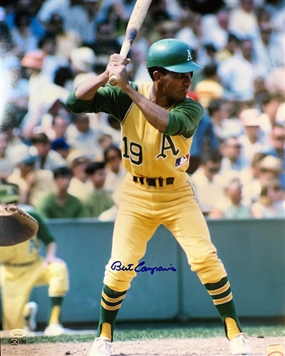 BERT CAMPANERIS SIGNED ATHLETCS 16X20 PHOTO #2 - JSA