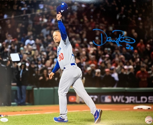 DAVE ROBERTS SIGNED 16X20 LA DODGERS PHOTO #1 - JSA