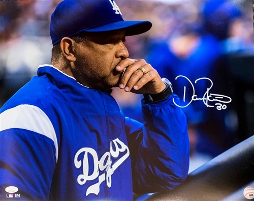 DAVE ROBERTS SIGNED 16X20 LA DODGERS PHOTO #2 - JSA