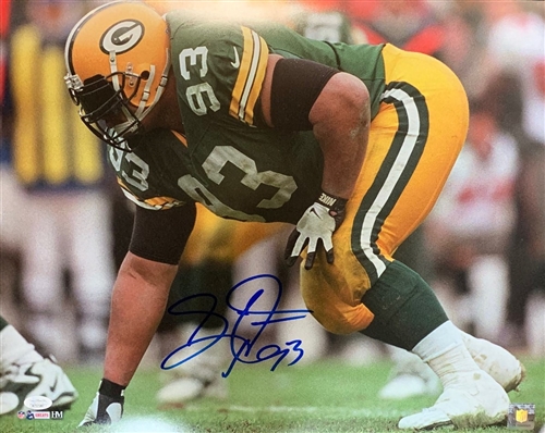 GILBERT BROWN SIGNED 16X20 PACKERS PHOTO #5 - JSA