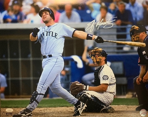 EDGAR MARTINEZ SIGNED 16X20 MARINERS PHOTO #2 - JSA