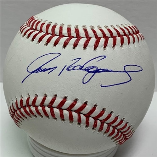 IVAN RODRIGUEZ SIGNED OFFICIAL MLB BASEBALL - RANGERS - JSA