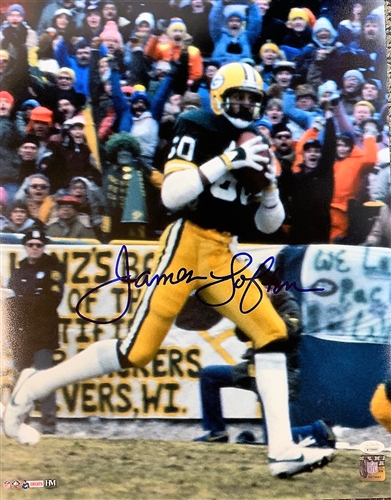 JAMES LOFTON SIGNED PACKERS 16X20 PHOTO #7 - JSA