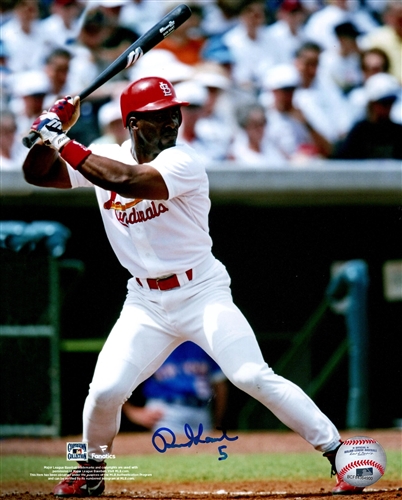 RON GANT SIGNED 8X10 ST LOUIS CARDINALS PHOTO #1