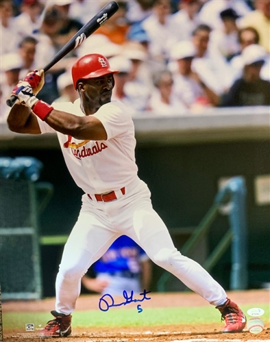 RON GANT SIGNED CARDINALS 16X20 PHOTO #1 - JSA