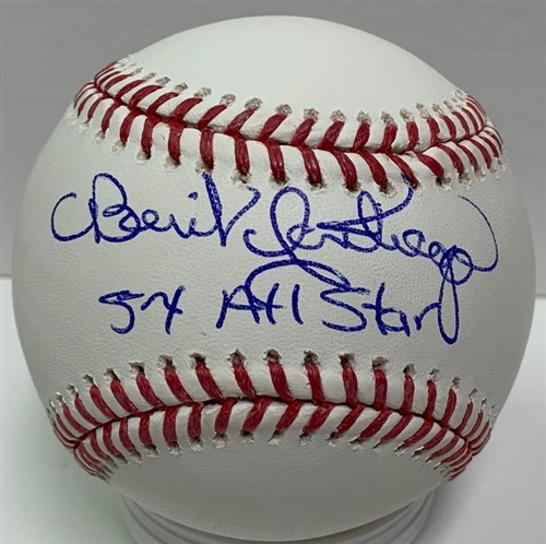 BENITO SANTIAGO SIGNED OFFICIAL MLB BASEBALL W/ 5 X ALL STAR - PADRES - JSA