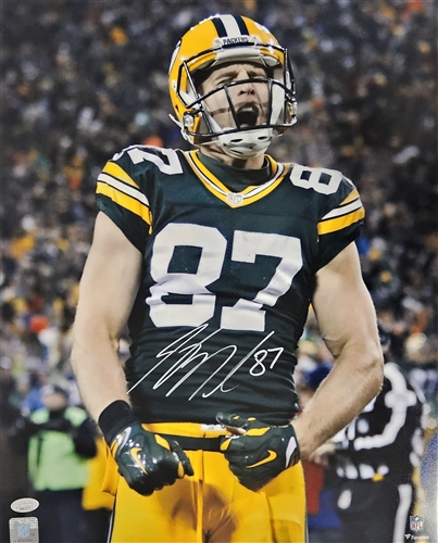 JORDY NELSON SIGNED 16X20 PACKERS PHOTO #16 - BCA
