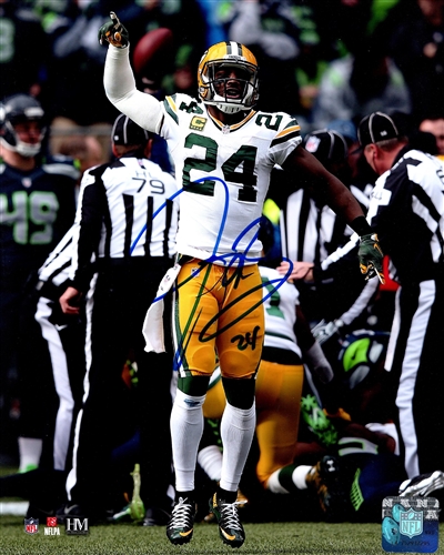 JARRETT BUSH SIGNED PACKERS 8X10 PHOTO #2