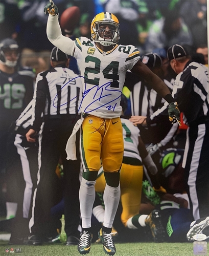 JARRETT BUSH SIGNED PACKERS 16x20 PHOTO #2 - JSA