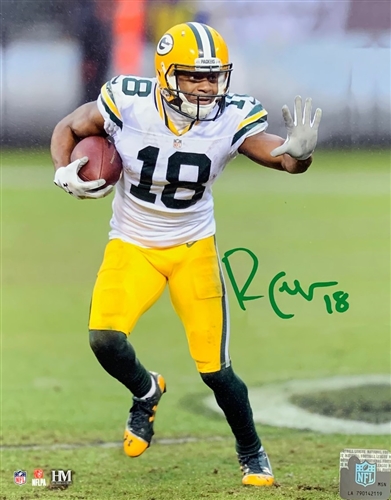 RANDALL COBB SIGNED PACKERS 8X10 PHOTO #2