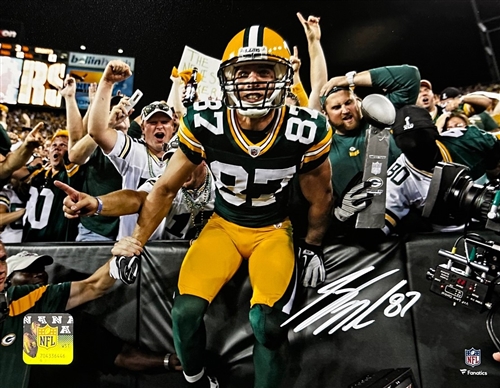 JORDY NELSON SIGNED 8X10 PACKERS PHOTO #14