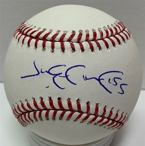 JIM EDMUNDS SIGNED OFFICIAL MLB BASEBALL - CARDINALS - JSA