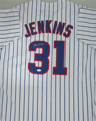 FERGIE JENKINS SIGNED CUSTOM REPLICA CUBS JERSEY - JSA