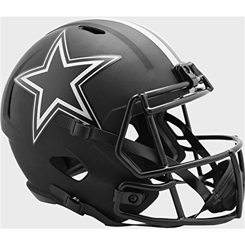 DALLAS COWBOYS UNSIGNED FULL SIZE RIDDELL ECLIPSE REPLICA SPEED HELMET