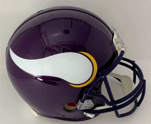 MINNESOTA VIKINGS UNSIGNED FULL SIZE RIDDELL 1983-2001 AUTHENTIC PRO LINE HELMET