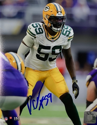 DEVONDRE CAMPBELL SIGNED 8X10 PACKERS PHOTO #2