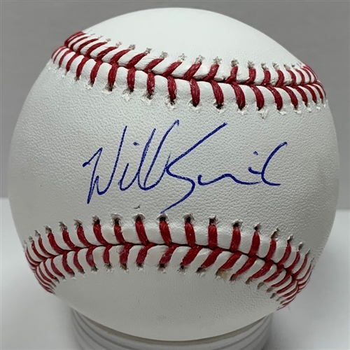 WILL SMITH SIGNED OFFICIAL MLB BASEBALL - DODGERS - BAS