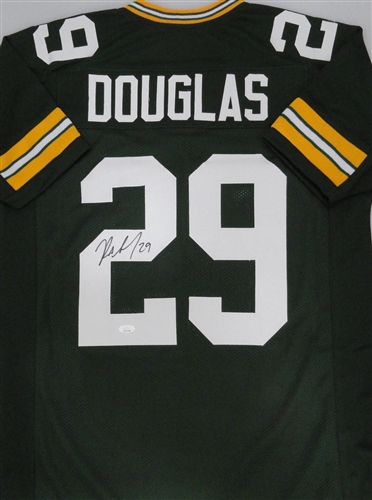 RASUL DOUGLAS SIGNED CUSTOM REPLICA PACKERS GREEN JERSEY - JSA