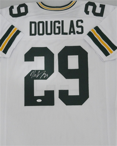 RASUL DOUGLAS SIGNED CUSTOM REPLICA PACKERS WHITE JERSEY - JSA