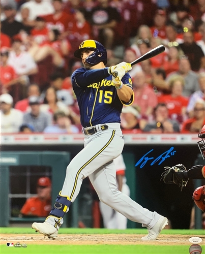 TYRONE TAYLOR SIGNED BREWERS 16X20 PHOTO #2 - JSA