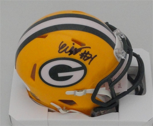 ERIC STOKES SIGNED PACKERS SPEED MINI HELMET - JSA