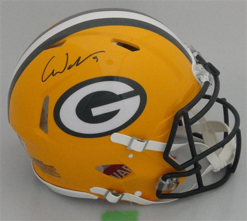 CHRISTIAN WATSON SIGNED FULL SIZE PACKERS AUTHENTIC SPEED HELMET - BAS