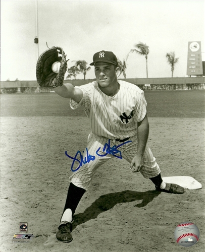 MIKE HEGAN (d) SIGNED YANKEES PHOTO #3