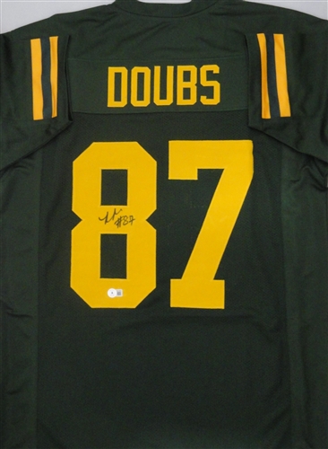 ROMEO DOUBS SIGNED CUSTOM REPLICA PACKERS 1950'S THROWBACK JERSEY - BAS