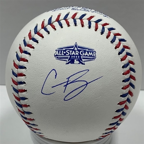 CORBIN BURNES SIGNED OFFICIAL MLB 2022 ALL STAR LOGO BASEBALL - JSA