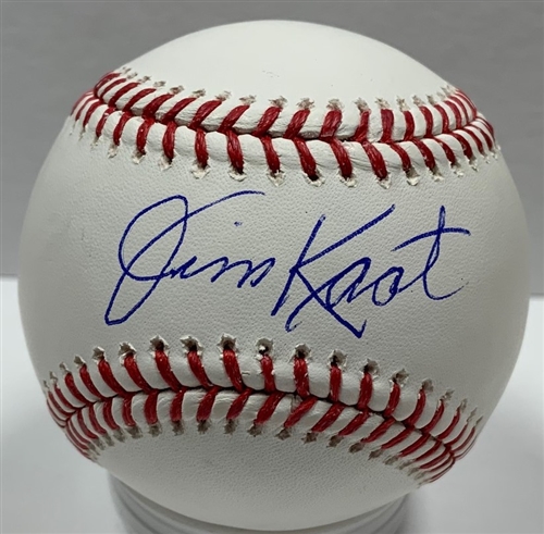 JIM KAAT SIGNED OFFICIAL MLB  BASEBALL - TWINS - BAS