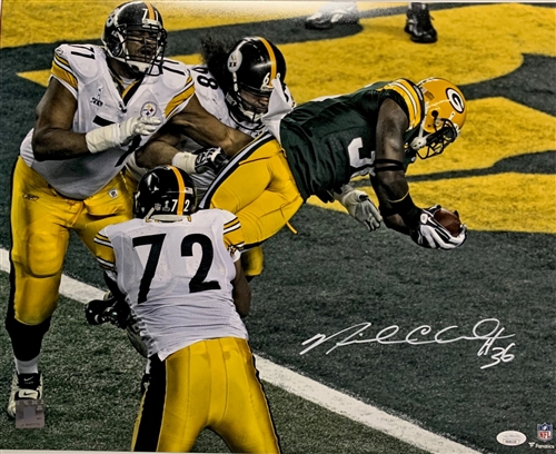 NICK COLLINS SIGNED 16X20 PACKERS PHOTO #9 - JSA