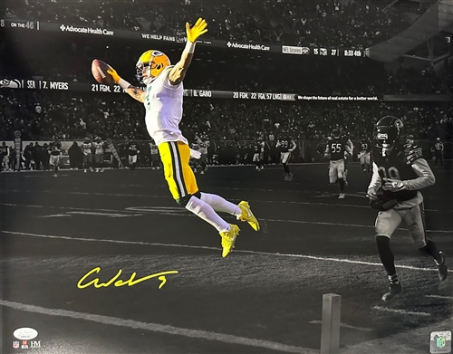 CHRISTIAN WATSON SIGNED 16X20 PACKERS PHOTO #1 - JSA