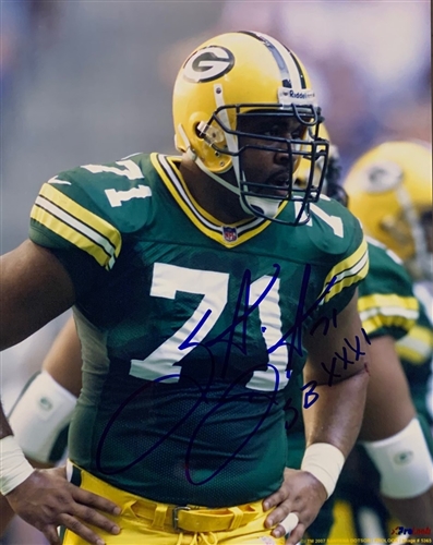 SANTANA DOTSON SIGNED 8X10 PACKERS PHOTO #8