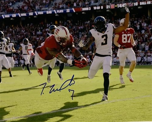 TY MONTGOMERY SIGNED 8X10 STANFORD PHOTO #2