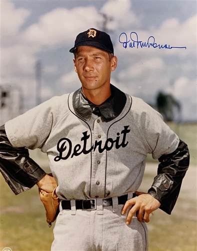 HAL NEWHOUSER  (d)  SIGNED DETROIT TIGERS 8X10 PHOTO #3