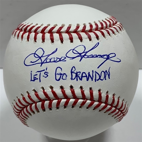 GOOSE GOSSAGE SIGNED OFFICIAL MLB BASEBALL W/ LETS GO BRANDON - YANKEES - JSA