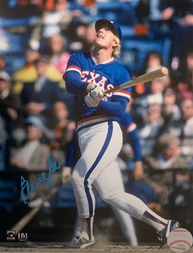 BUDDY BELL SIGNED 8X10 TEXAS RANGERS PHOTO #5