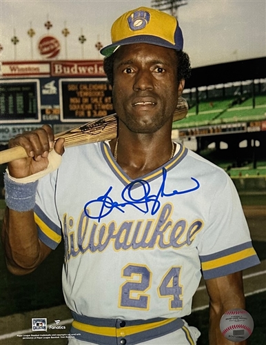 BEN OGLIVIE SIGNED 8X10 BREWERS PHOTO #13