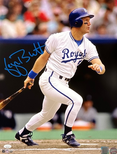 GEORGE BRETT SIGNED 16X20 KC ROYALS PHOTO #2 - JSA