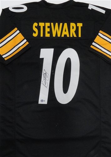 KORDELL STEWART SIGNED CUSTOM REPLICA STEELERS JERSEY - BAS