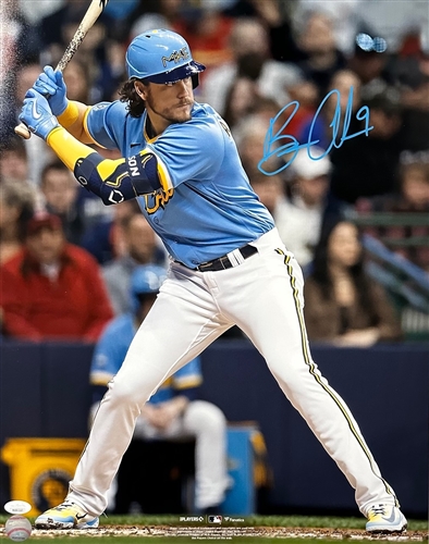 BRIAN ANDERSON SIGNED BREWERS 16X20 PHOTO #1 - JSA