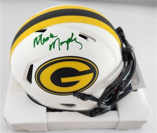 MARK MURPHY SIGNED RIDDELL PACKERS LUNAR SPEED MINI HELMET - JSA