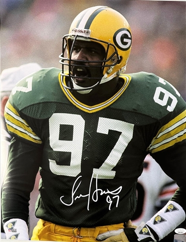 TIM HARRIS SIGNED PACKERS 16X20 PHOTO #1 - JSA