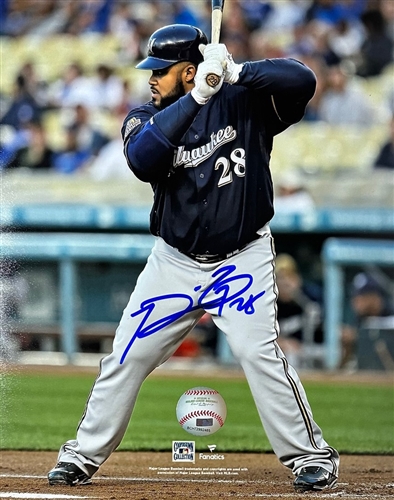 PRINCE FIELDER SIGNED BREWERS 8X10 PHOTO #1