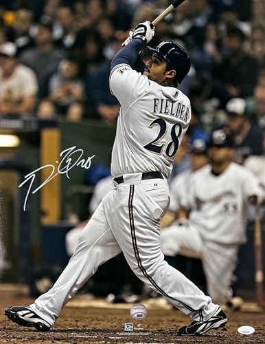 PRINCE FIELDER SIGNED BREWERS 16X20 PHOTO #2 - JSA